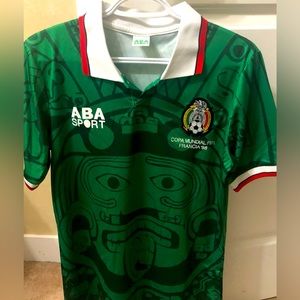 Mexico ABA 1998 Retro Home Jersey Replica